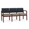 Lesro 3 Seat Tandem Seating W/ No Center Arms, 65 in W 26 in L 31.5 in H, Lenox Series LW3101 - alternate 1